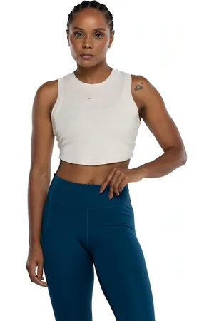 Nike Blusa Cropped Regata Feminina Sportswear Essentials