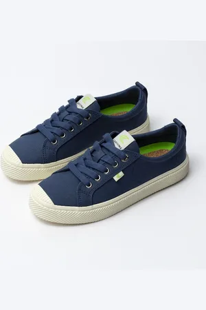 CARIUMA Tênis Oca Low Shadow Blue Canvas