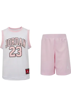 Nike Conjunto Jordan Infantil Camiseta + Bermuda Jersey 23 SP25