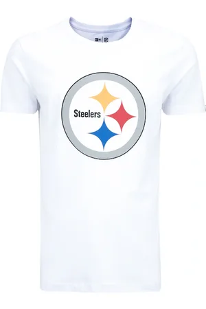 NFL Camiseta do Pittsburgh Steelers New Era Masculina Basic Time