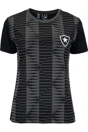 Braziline Camiseta do Botafogo Feminina Stripes