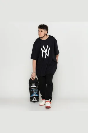 New Era Camiseta New York Yankees MLB Masculina Básico Essential