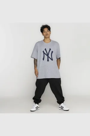 New Era Camiseta New York Yankees MLB Masculina Básico Essential