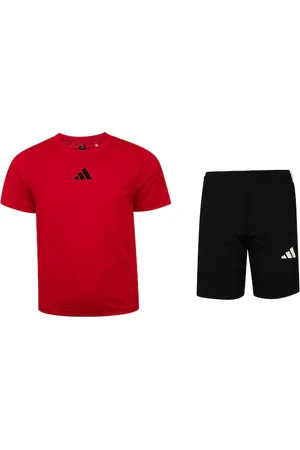 adidas Conjunto Infantil 3 Stripes Bermuda + Camiseta