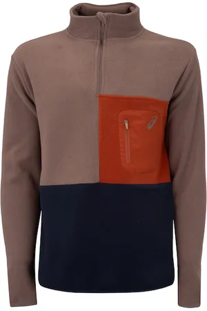 Asics Blusão Masculino Meio Zíper Casual