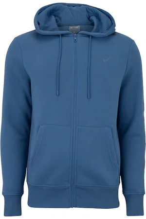 Asics Jaqueta Masculina com Capuz Moletom Canguru com Fleece