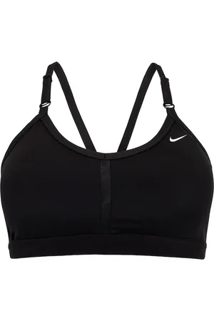 Nike Top Fitness com Bojo Baixa Sustentação Dri-Fit Indy Bra Vneck Adulto