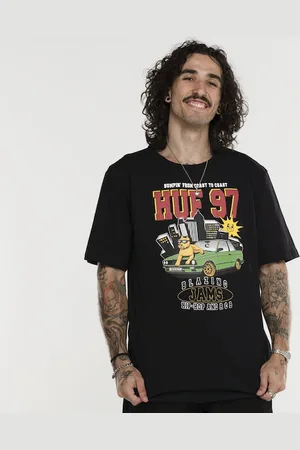 Huf Camiseta Manga Curta Blazing Jam SS