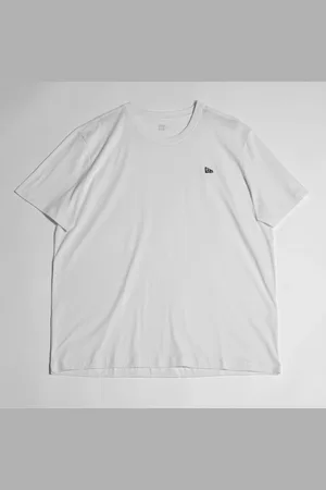 New Era Camiseta Plus Size Manga Curta Bordado Branded
