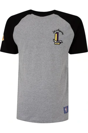 AmazonBasics Camiseta do Los Angeles Lakers Masculina RG Logo Flag NB267