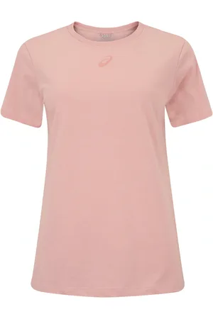 Asics Camiseta Feminina Manga Curta Malha Spiral