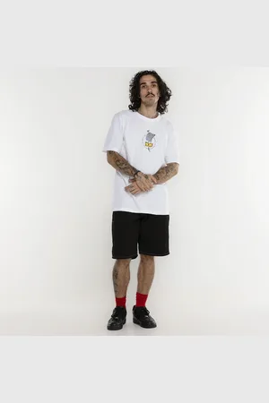 Huf Camiseta Manga Curta Swart Team SS