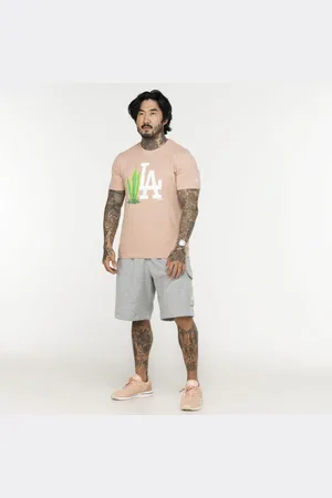 New Era Camiseta dos Los Angeles Dodgers Rooted Nature