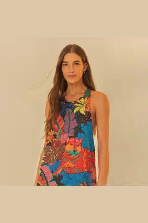 Gentleman Farmer Blusa Regata Feminina Dry Elástico Onça Cool