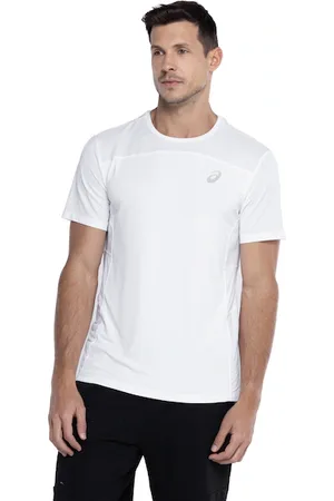 Asics Camiseta Masculina Manga Curta Racket Recortada