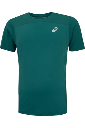 Asics Camiseta Masculina Manga Curta Racket Recortada