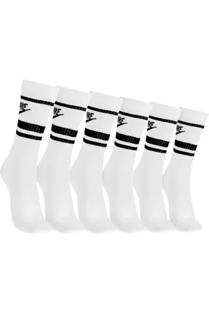 Nike Kit de Meia Cano Alto Everyday Essential Crew - Adulto - 3 pares