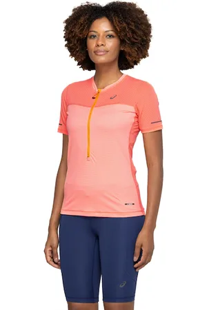 Asics Camiseta Feminina Manga Curta Fuji Trail SS Top