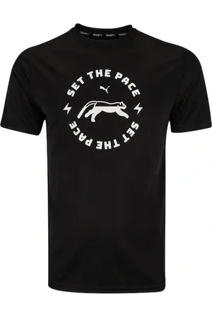 PUMA Camiseta Masculina Manga Curta Graphic Run Slogan