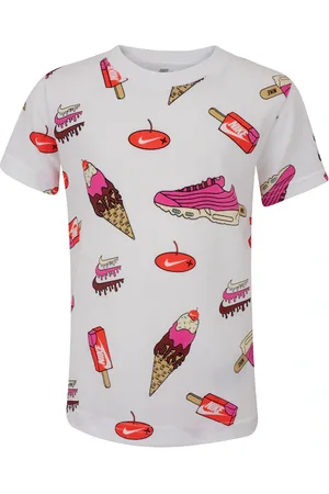 Nike Camiseta Infantil Manga Curta Sole Food Print Neutral