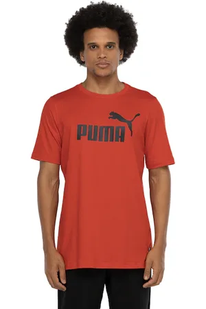 PUMA Camiseta Masculina Manga Curta ESS Tee Logo