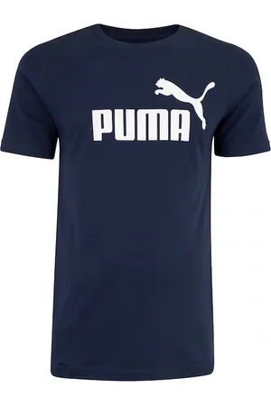 PUMA Camiseta Masculina Manga Curta ESS Tee Logo
