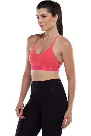Nike Top Fitness com Bojo Baixa Sustentação Dri-Fit Indy SPT BRA