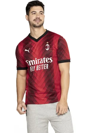 PUMA Camisa do Milan I 23/24 Masculina Torcedor
