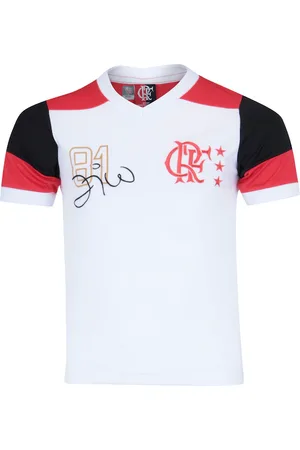 Braziline Camiseta do Flamengo Zico nº 10 - Infantil