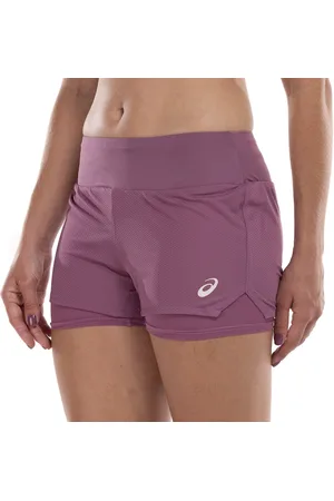 Asics Short Feminino Duplo de Malha