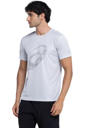 Asics Camiseta Masculina Manga Curta Anti Odor Estampa Treino