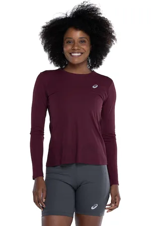 Asics Camiseta Feminina Manga Longa UV Leve