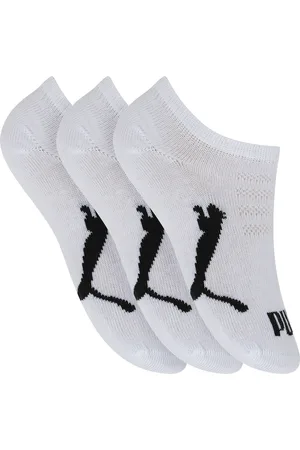 PUMA Kit de Meias Sapatilha Invisivel com 3 Pares 25 a 28 - Infantil