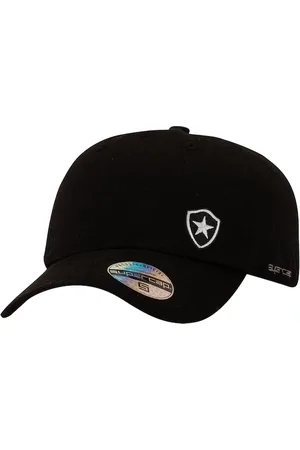 Super Cap Boné Aba Curva do Botafogo Supercap Tinturado com Aplicação Snapback Adulto