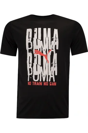 PUMA Camiseta Masculina Manga Curta Graphic Emblem Tee