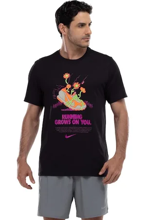 Nike Camiseta Masculina Manga Curta Dri-Fit Tee Run DNA