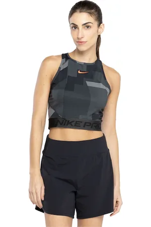 Nike Blusa Regata Cropped Feminina Np Dri-Fit
