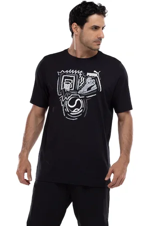 PUMA Camiseta Masculina Manga Curta Graphics Year Of Sports