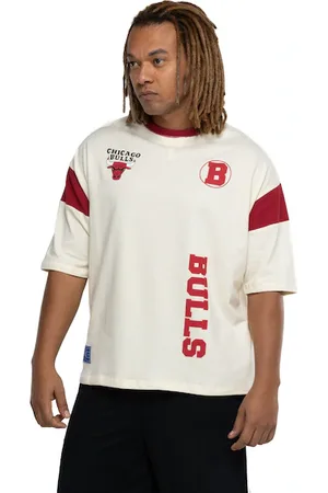 AmazonBasics Camiseta Chicago Bulls Masculina RIB Sleeve