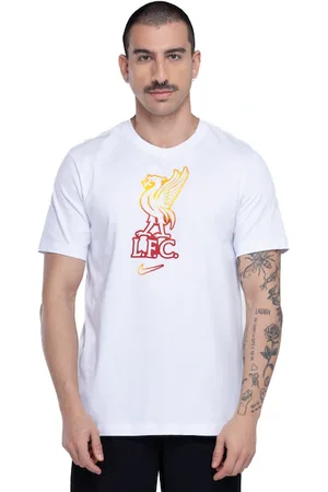 Nike Camiseta do Liverpool Masculina Manga Curta Crest Tee