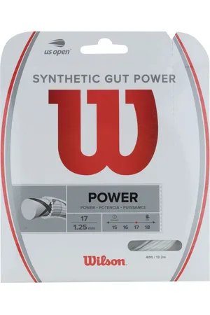Wilson Corda para Raquete de Tênis Synthetic Gut Power 17 Cart - 12m