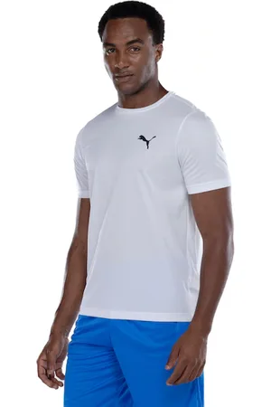 PUMA Camiseta Masculina Manga Curta Active Small Logo Tee