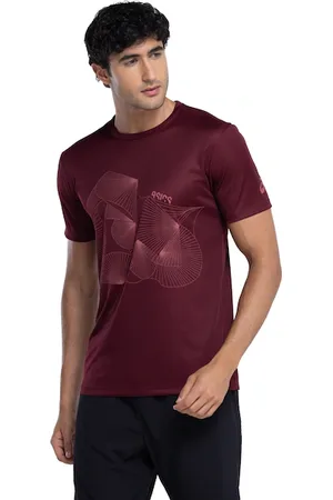 Asics Camiseta Masculina Manga Curta Anti Odor Estampa Treino