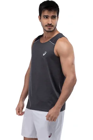 Asics Camiseta Regata Masculina Leve Mesh Anti Odor