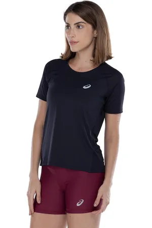 Asics Camiseta Feminina Manga Curta Respirável
