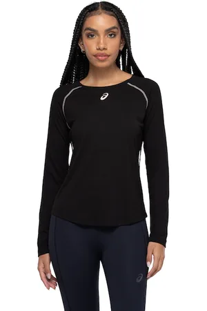 Asics Camiseta Feminina Manga Longa Mescla Eco Modal