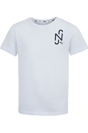 PUMA Camiseta Neymar JR Infantil Manga Curta Regular Fit