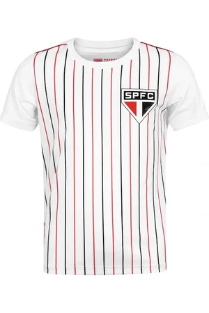 Sao Paulo Camiseta do São Paulo Infantil Listrada