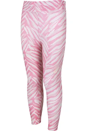 Asics Calça Legging Infantil Estampa Zebra