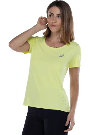 Asics Camiseta Feminina Manga Curta Selada New